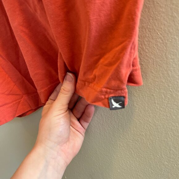 Eddie Bauer Legend Wash T-Shirt Mens Size T2XL Dark Orange Short Sleeve Cotton - Picture 6 of 8